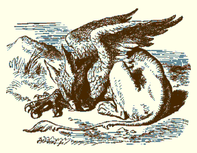 John Tenniel's gryphon 
from Alice in Wonderland